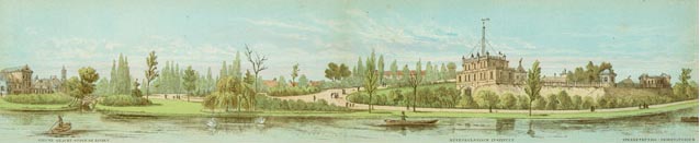 Panorama van Utrecht, J. Bos, 1859